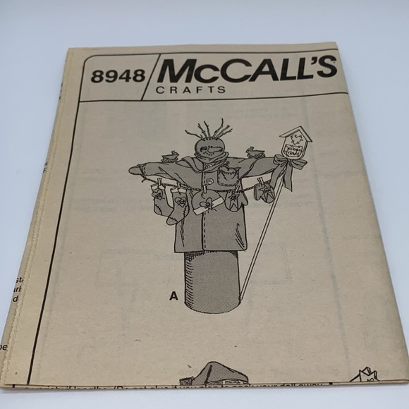 McCall’s Crafts 8948 Plum Creek Collectibles Greeters Patterns to Make 33” Dolls - Picture 7 of 9